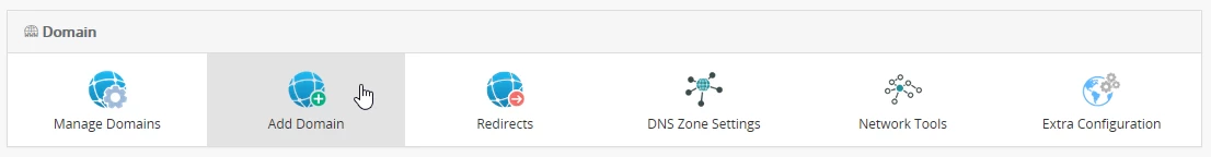 Adicionar domínio painel webuzo