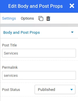 Atualização dos nomes dos botões