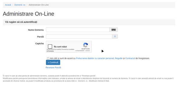 Autenticação ROTLD