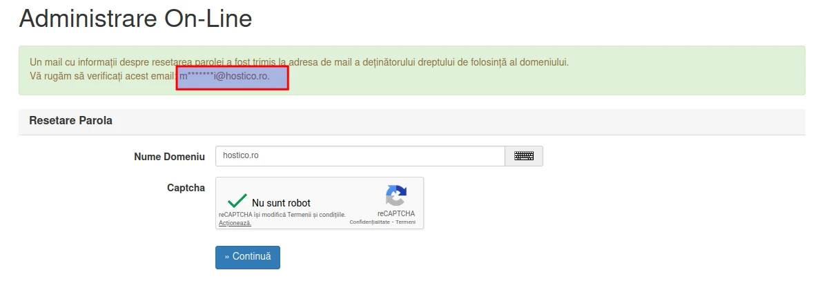 Redefinir Senha ROTLD