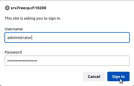 ispconfig database login