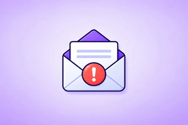 Notificação de campanha de phishing